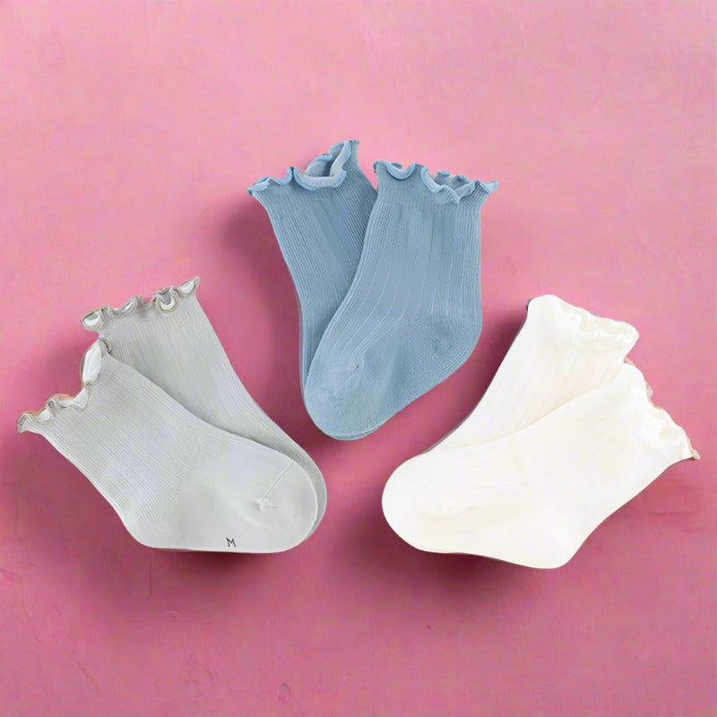 Unisex Solid Color Accessories Socks