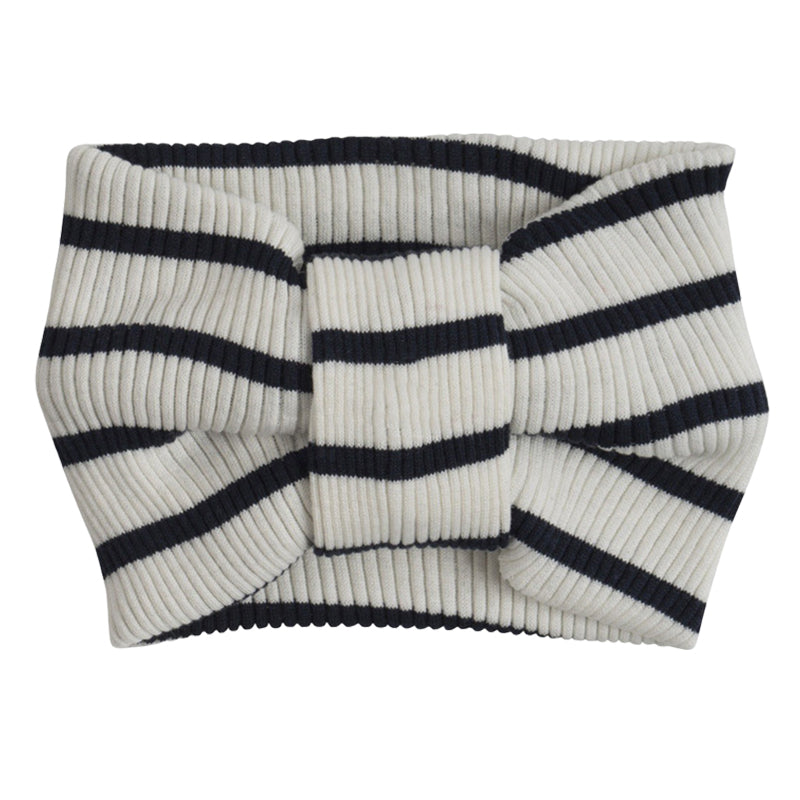Girls Solid Color Striped Accessories Headwear