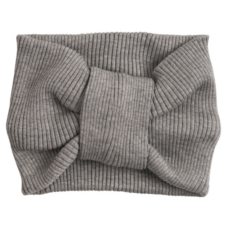 Girls Solid Color Striped Accessories Headwear