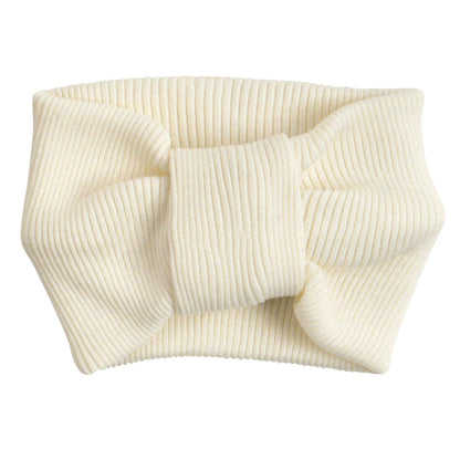 Girls Solid Color Striped Accessories Headwear