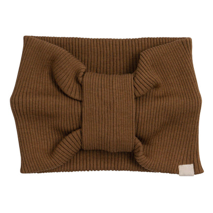 Girls Solid Color Striped Accessories Headwear