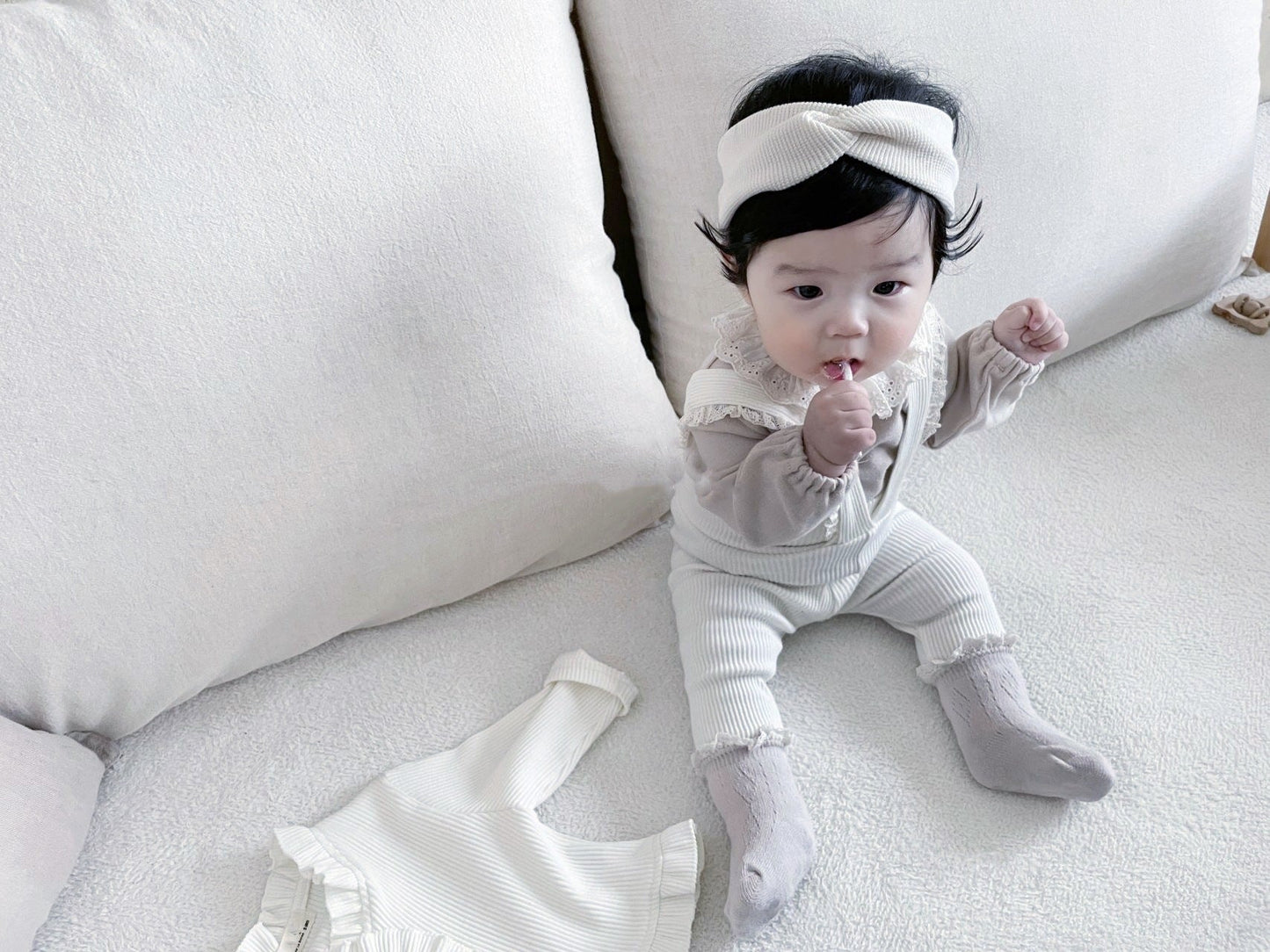 Baby Kid Girls Solid Color Accessories Headwear