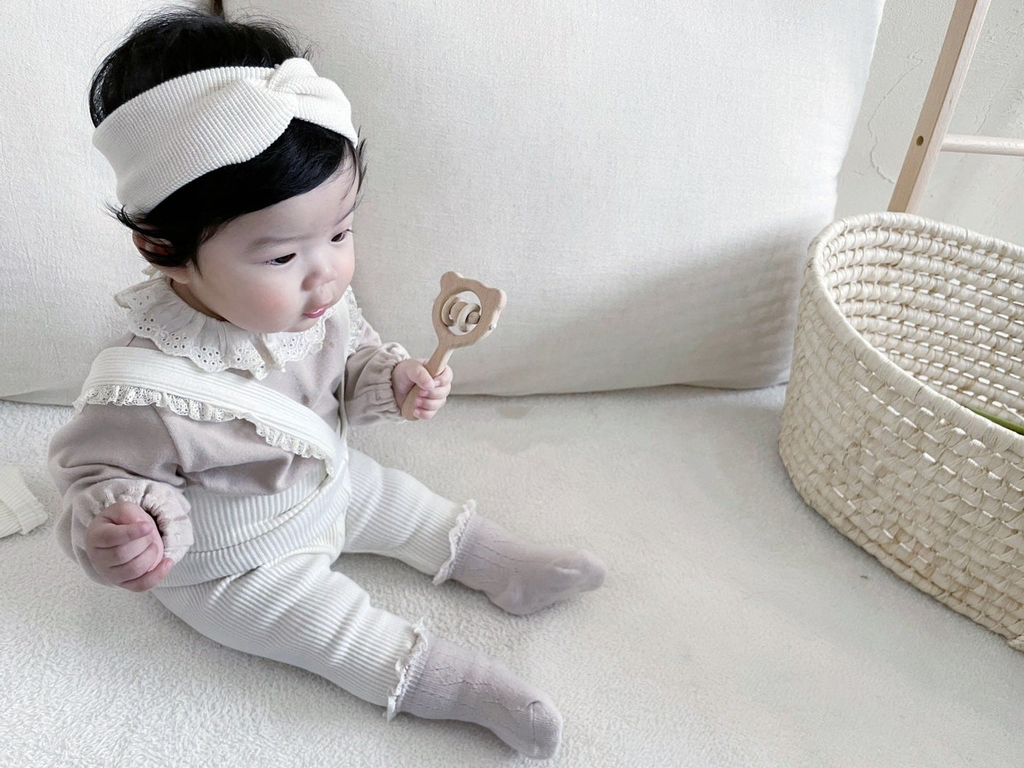 Baby Kid Girls Solid Color Accessories Headwear