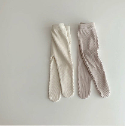 Baby Unisex Solid Color Muslin&Ribbed Accessories Socks Wholesale 22082468