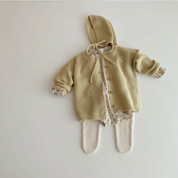 Baby Unisex Solid Color Muslin&Ribbed Accessories Socks Wholesale 22082468