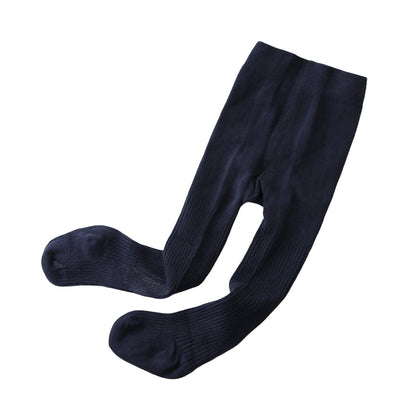 Baby Kid Girls Solid Color Muslin&Ribbed Accessories Socks Wholesale 22083101