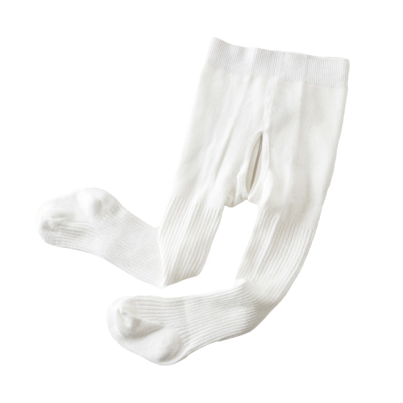 Baby Kid Girls Solid Color Muslin&Ribbed Accessories Socks Wholesale 22083101
