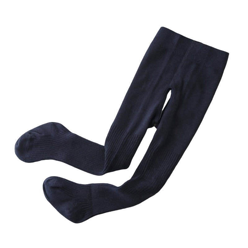 Baby Kid Girls Solid Color Muslin&Ribbed Accessories Socks Wholesale 22083101