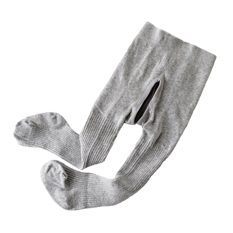 Baby Kid Girls Solid Color Muslin&Ribbed Accessories Socks Wholesale 22083101