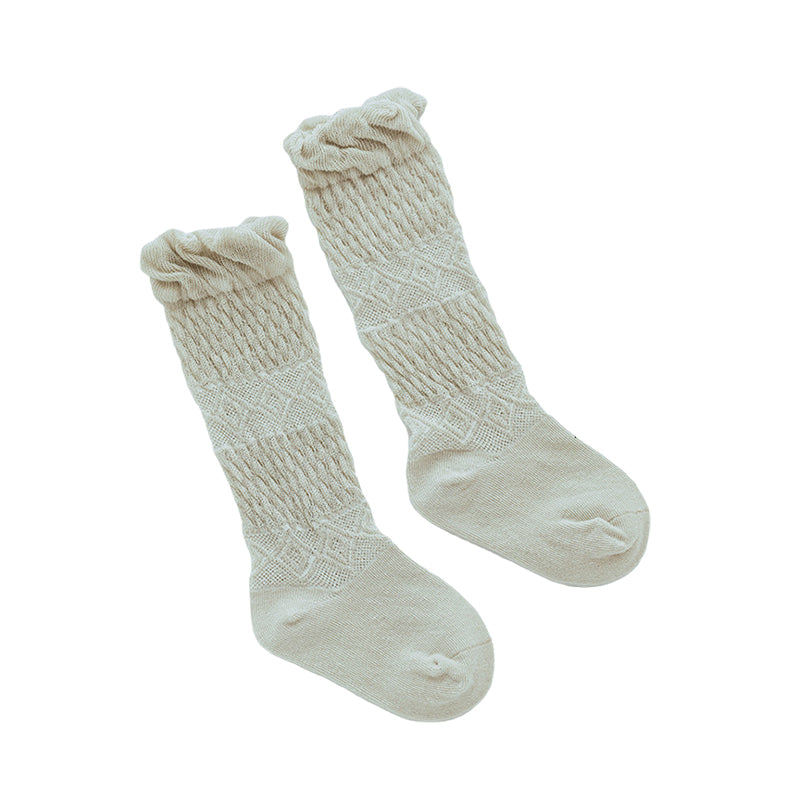 Baby Kid Unisex Solid Color Socks Wholesale 22083102