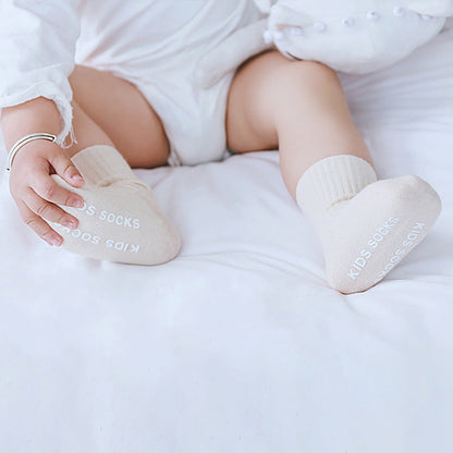 Baby Kid Unisex Solid Color Socks