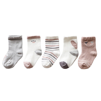 Baby Kid Unisex Cartoon Socks