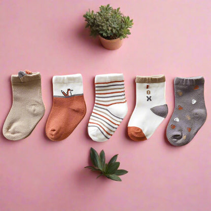 Baby Kid Unisex Cartoon Socks