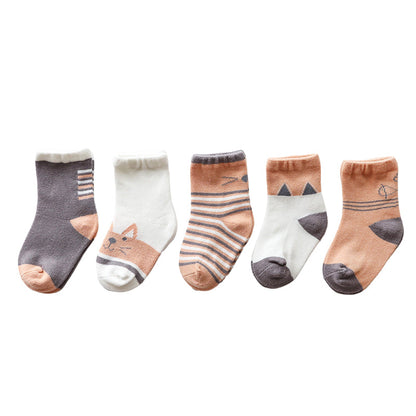 Baby Kid Unisex Cartoon Socks