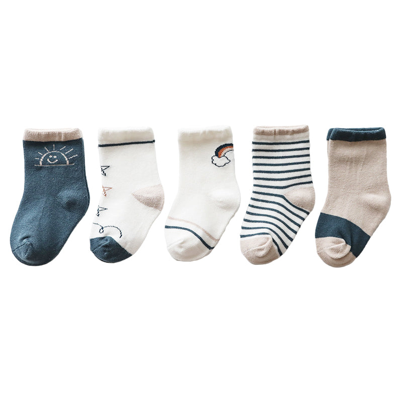 Baby Kid Unisex Cartoon Socks