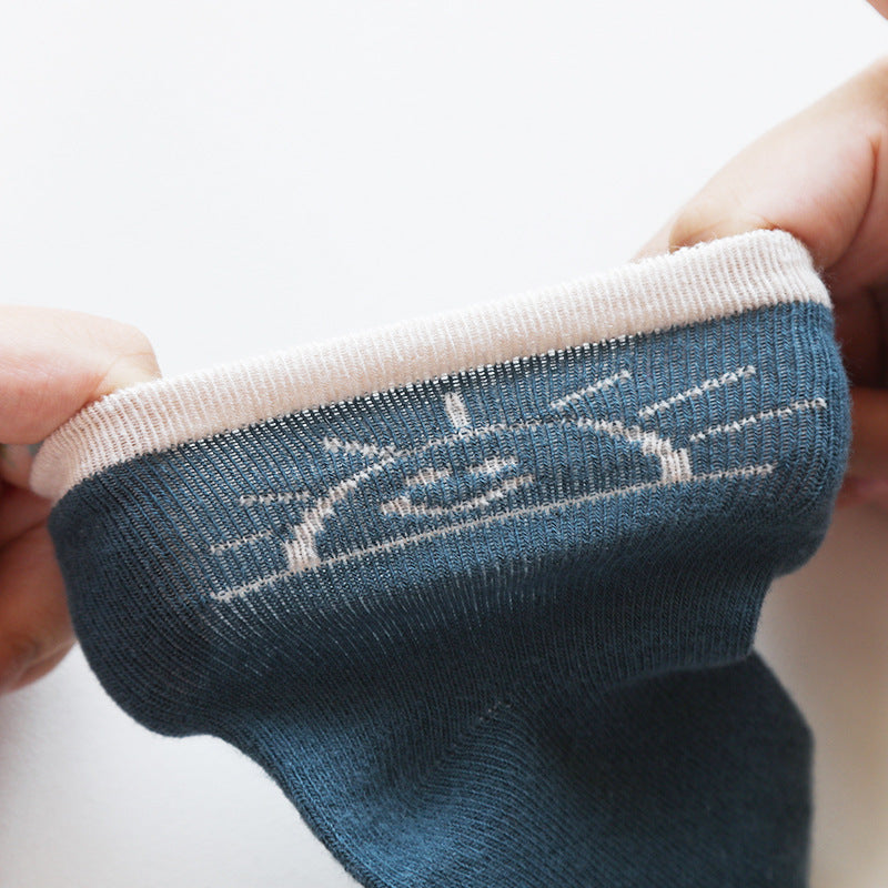 Baby Kid Unisex Cartoon Socks