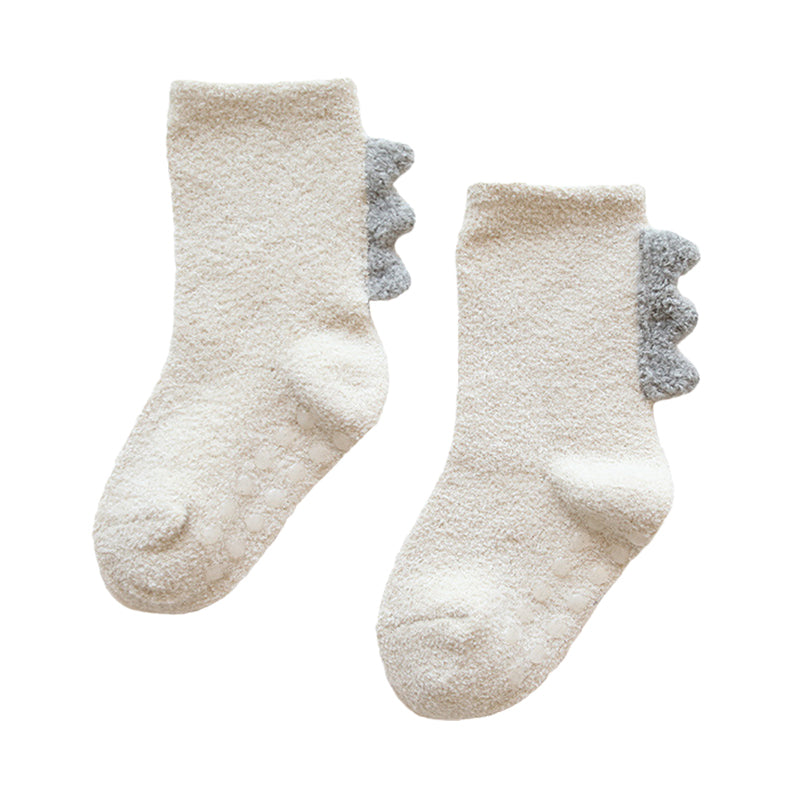 Baby Kid Unisex Solid Color Socks