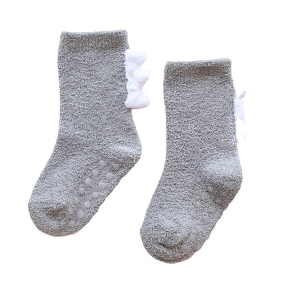 Baby Kid Unisex Solid Color Socks