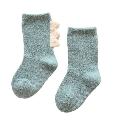 Baby Kid Unisex Solid Color Socks