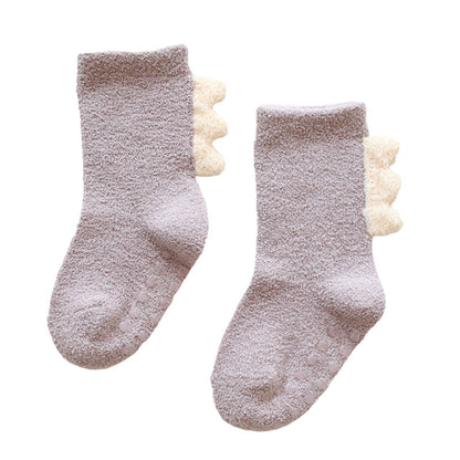 Baby Kid Unisex Solid Color Socks
