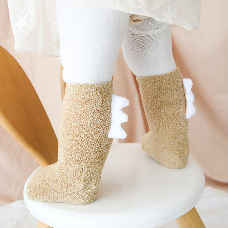 Baby Kid Unisex Solid Color Socks