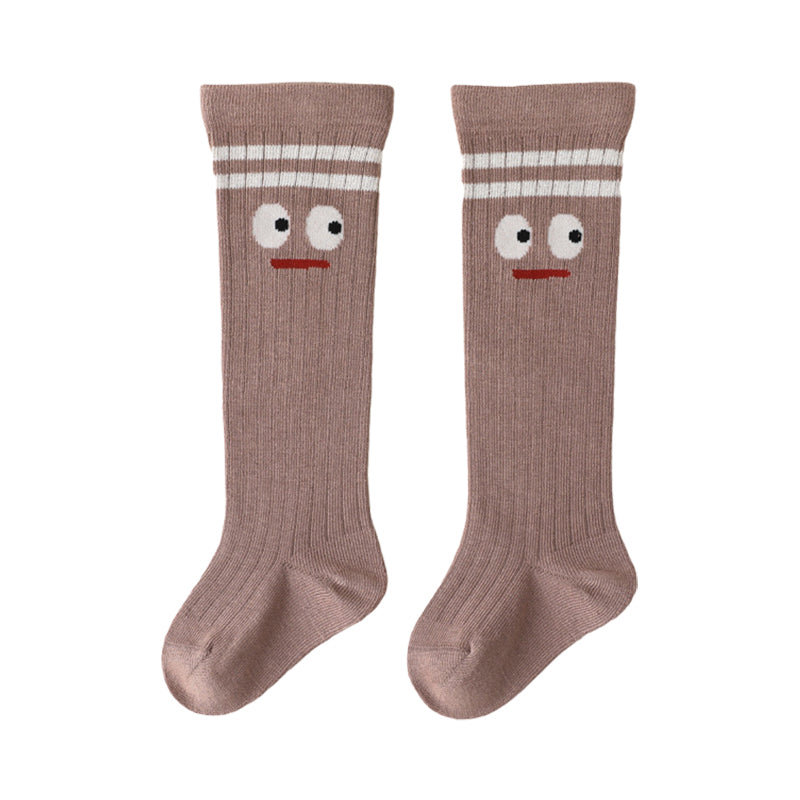 Unisex Striped Cartoon Accessories Socks