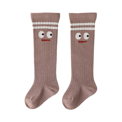 Unisex Striped Cartoon Accessories Socks