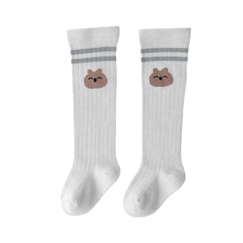 Unisex Striped Cartoon Accessories Socks