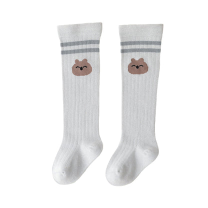 Unisex Striped Cartoon Accessories Socks