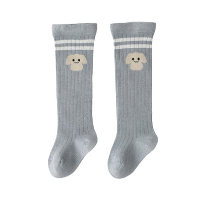 Unisex Striped Cartoon Accessories Socks