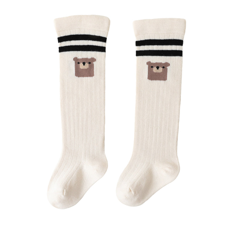 Unisex Striped Cartoon Accessories Socks