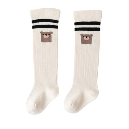 Unisex Striped Cartoon Accessories Socks