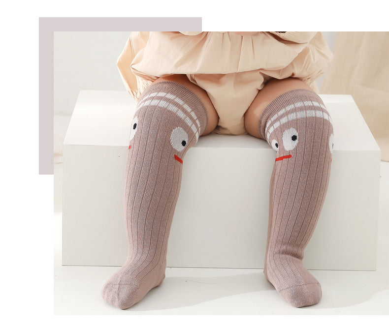 Unisex Striped Cartoon Accessories Socks