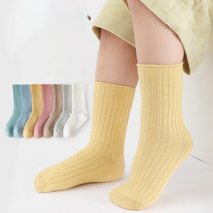 Baby Kid Unisex Solid Color Accessories Socks Wholesale 220831180