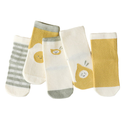 Baby Kid Unisex Flower Fruit Accessories Socks