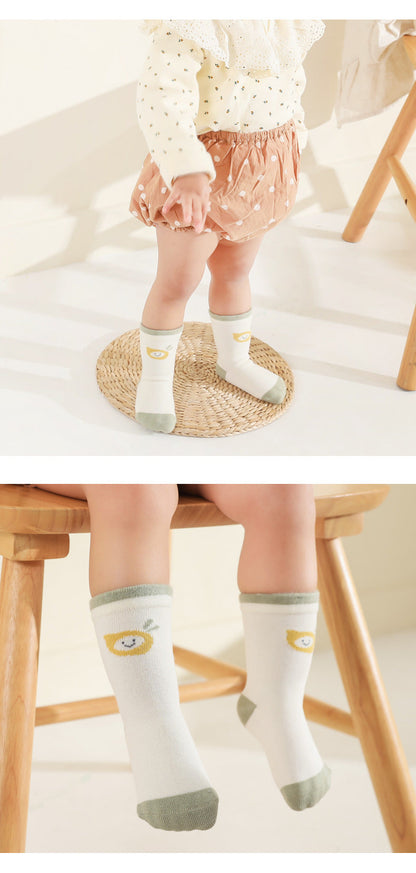 Baby Kid Unisex Flower Fruit Accessories Socks