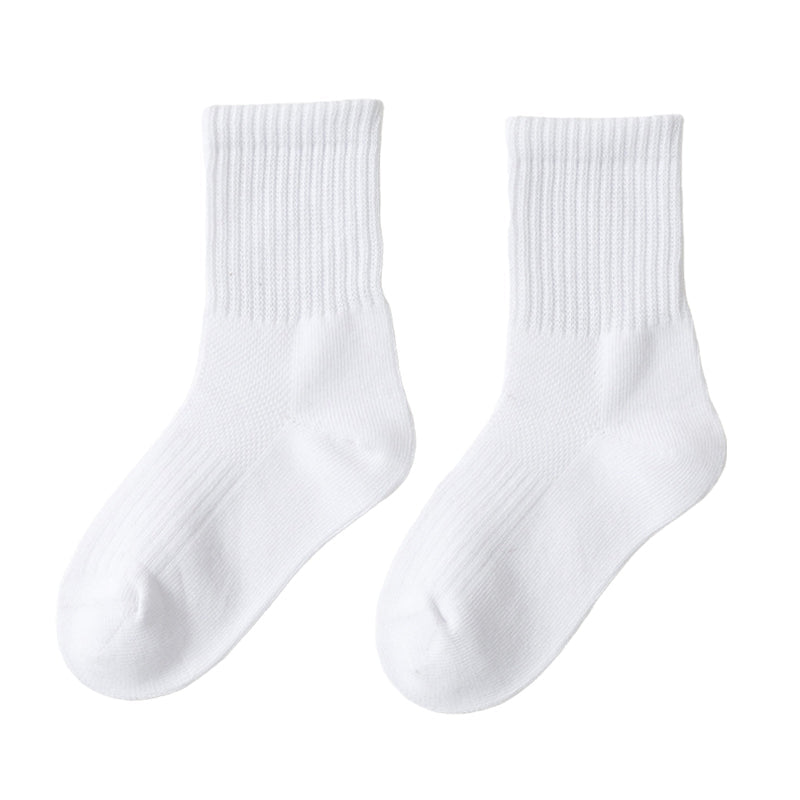 Unisex Solid Color Accessories Socks