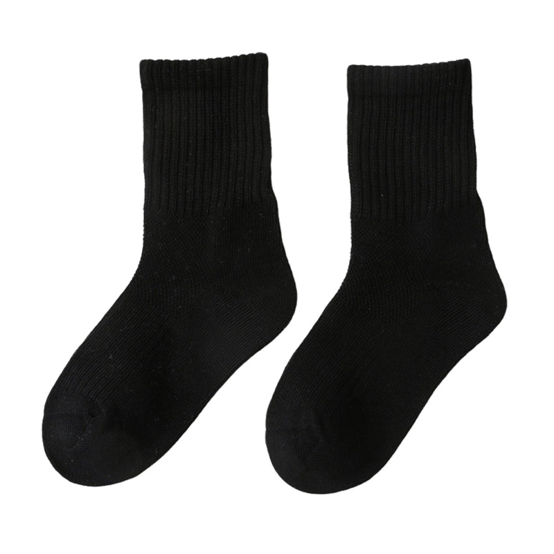 Unisex Solid Color Accessories Socks