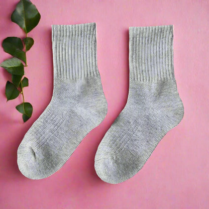 Unisex Solid Color Accessories Socks