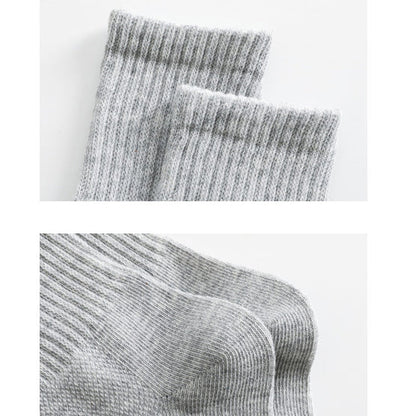 Unisex Solid Color Accessories Socks