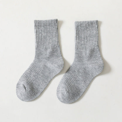 Unisex Solid Color Accessories Socks