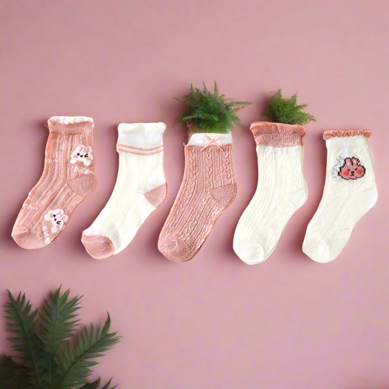 Unisex Cartoon Print Accessories Socks