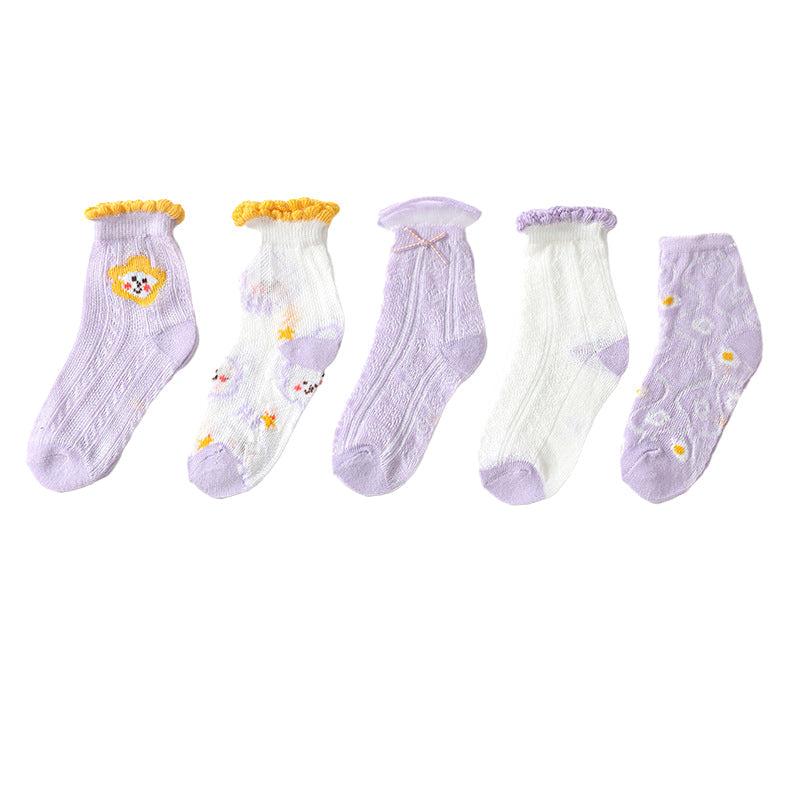 Unisex Cartoon Print Accessories Socks