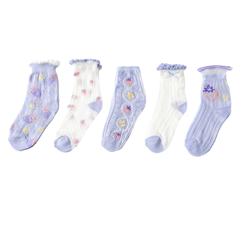 Unisex Cartoon Print Accessories Socks