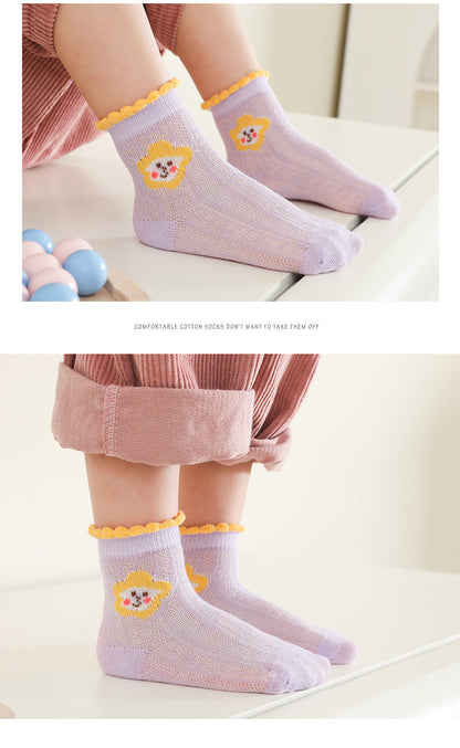 Unisex Cartoon Print Accessories Socks