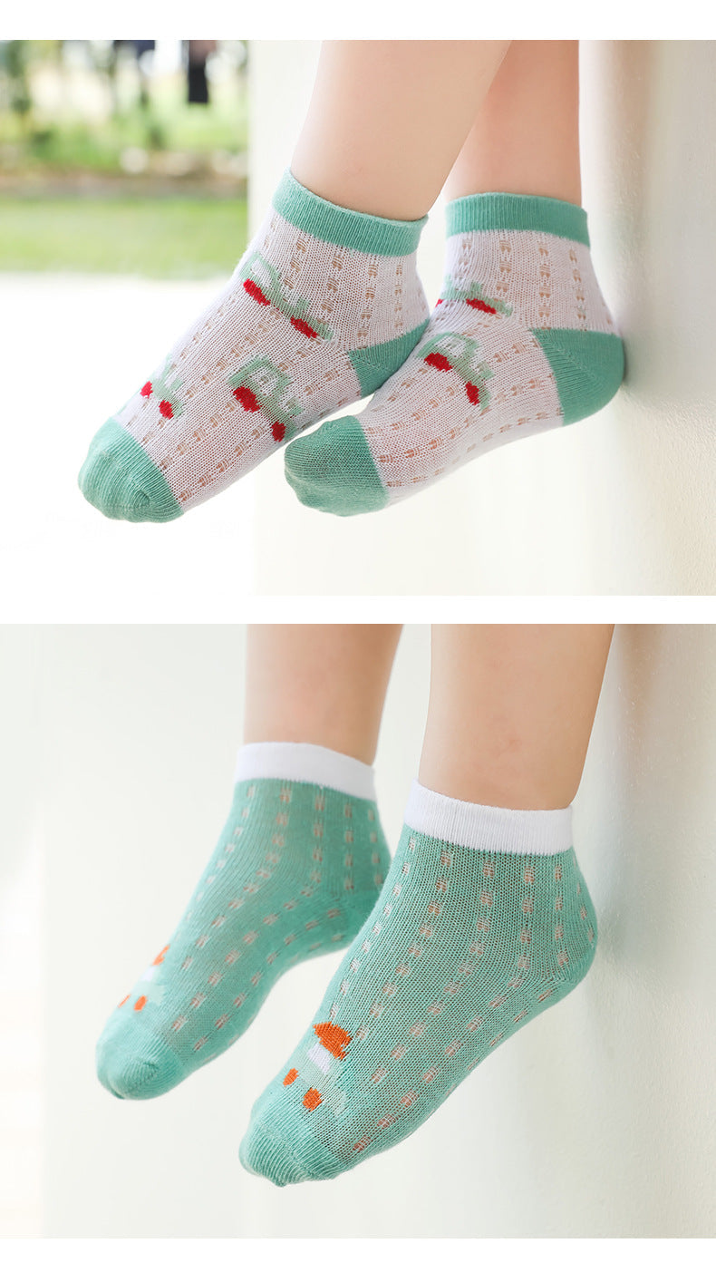 Unisex Cartoon Print Accessories Socks