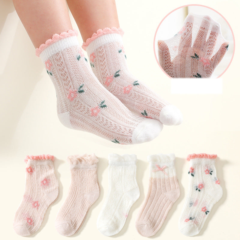 Unisex Cartoon Print Accessories Socks
