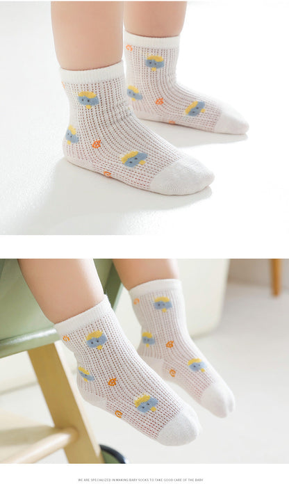 Baby Kid Unisex Cartoon Print Accessories Socks