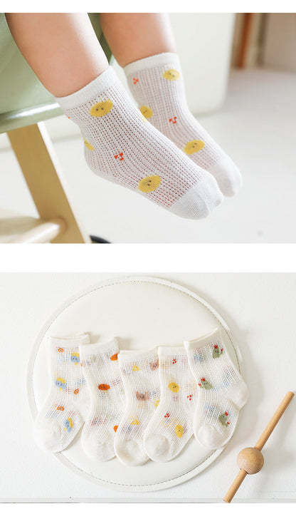 Baby Kid Unisex Cartoon Print Accessories Socks