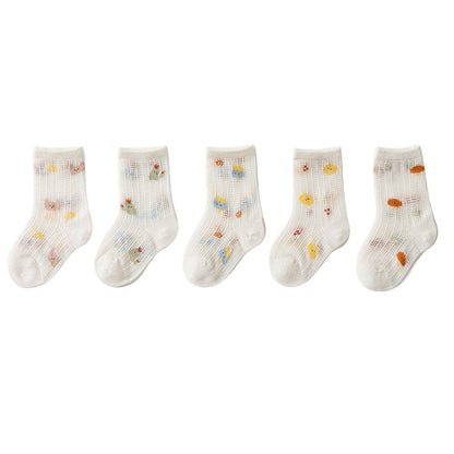 Baby Kid Unisex Cartoon Print Accessories Socks